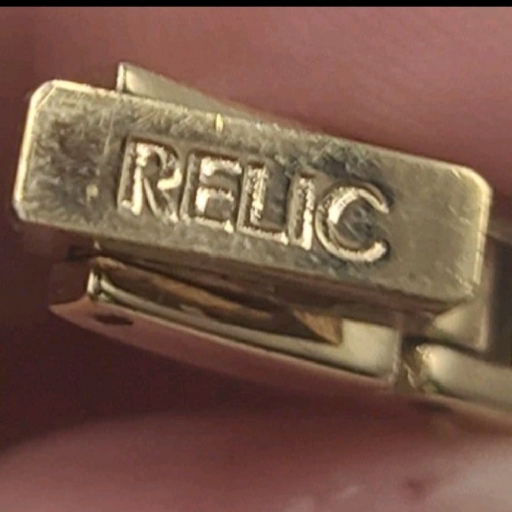 Relic Gold Rhinestone Women's Watch - Picture 3 of 5